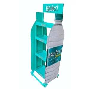 Bisleri Water Bottle Display Rack