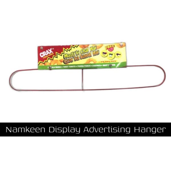 Namkeen Display Advertising Hanger